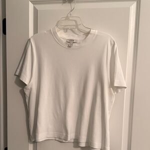 COS White Short Sleeve Tee